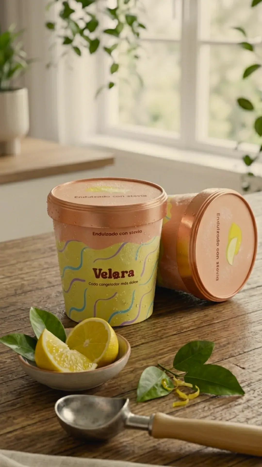 Velora packaging lifestyle shot